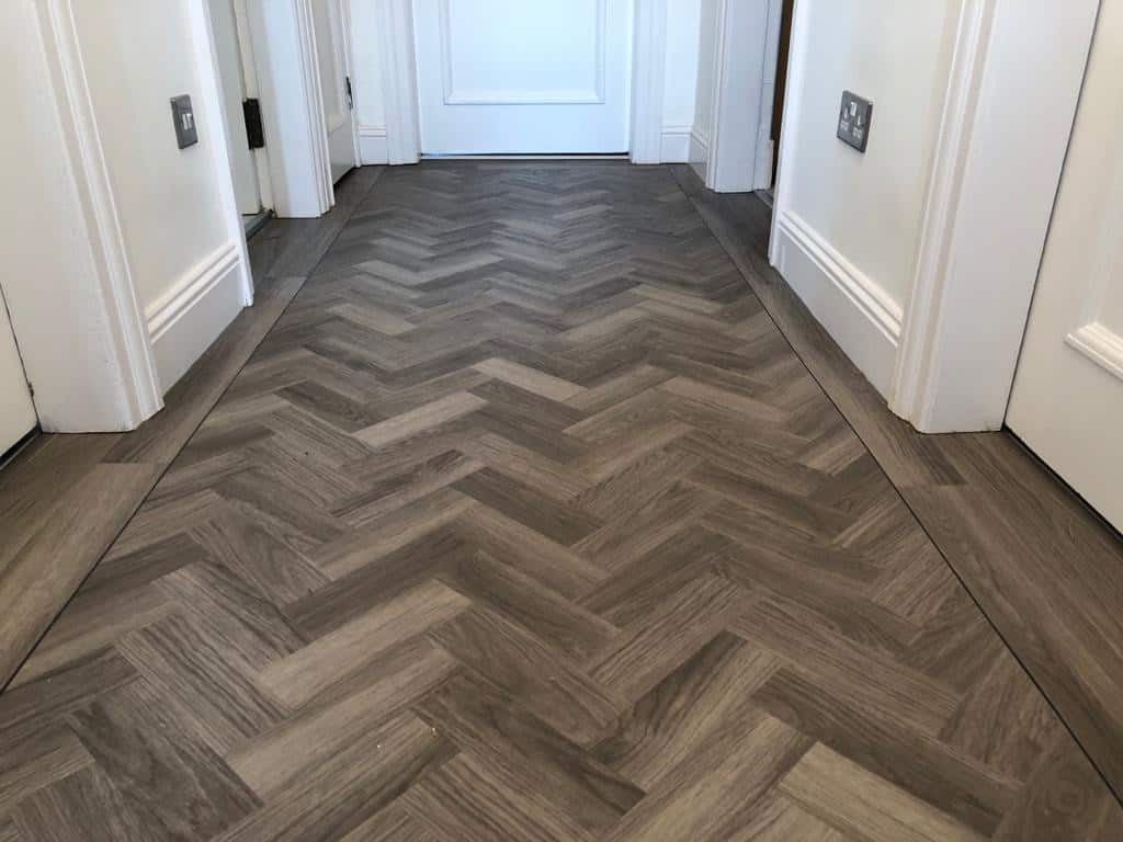 Amtico herringbone edinburgh