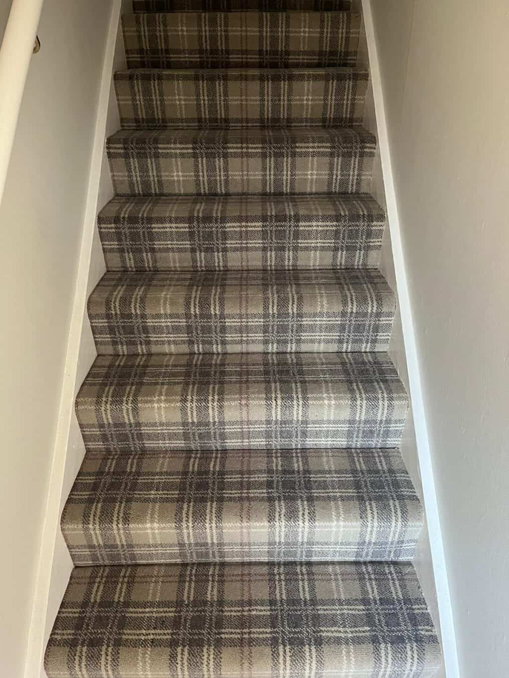 Tartan Stair carpet 
